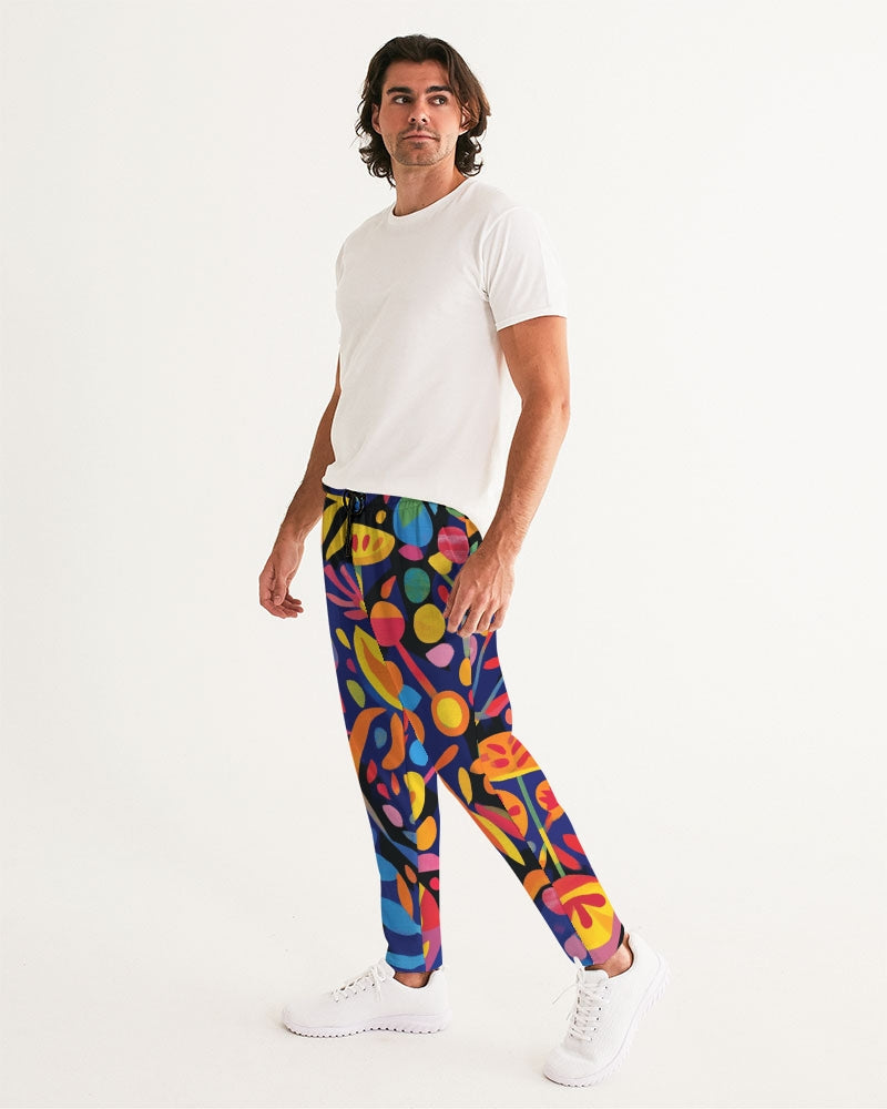 TASIA Men's All-Over Print Joggers