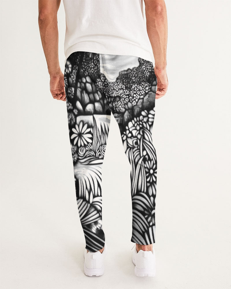 Tasia B&W Men's Joggers